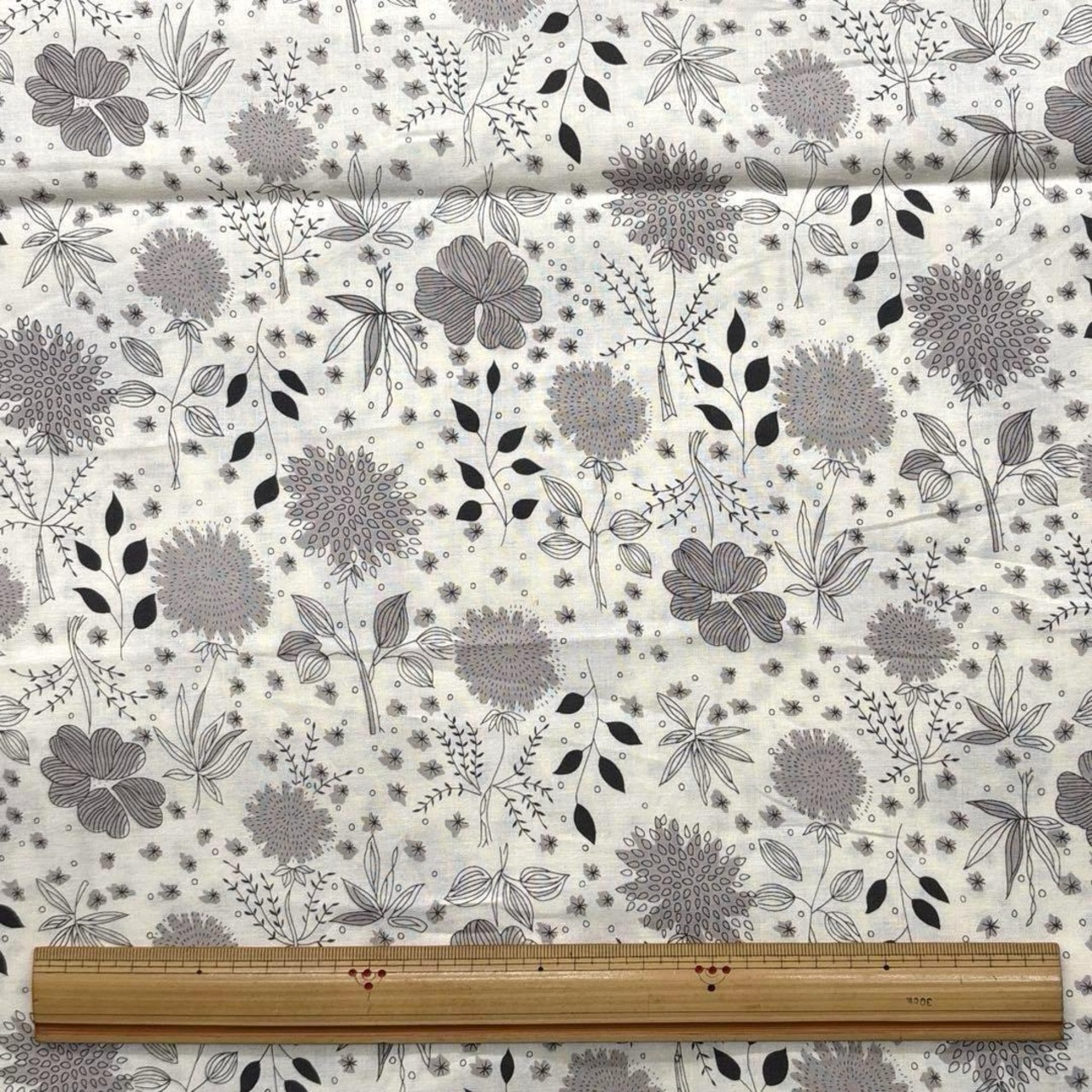 Cdr383-2◆1m◆SM◆綿100%シャーティング生地◆花柄