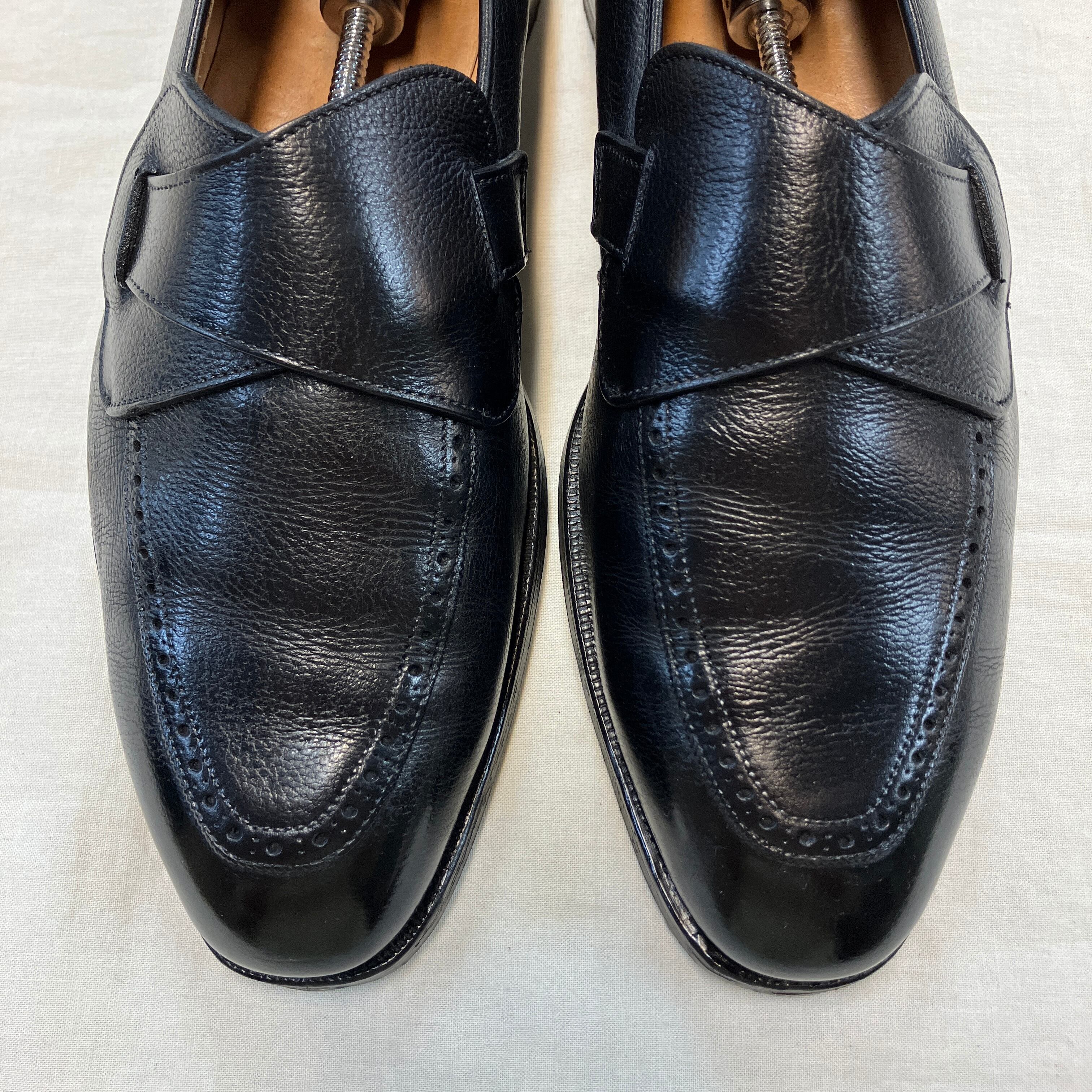 GEORGE CLEVERLEY LEATHER BUTTERFLY LOAFER《8 1/2 E》 | safarionline