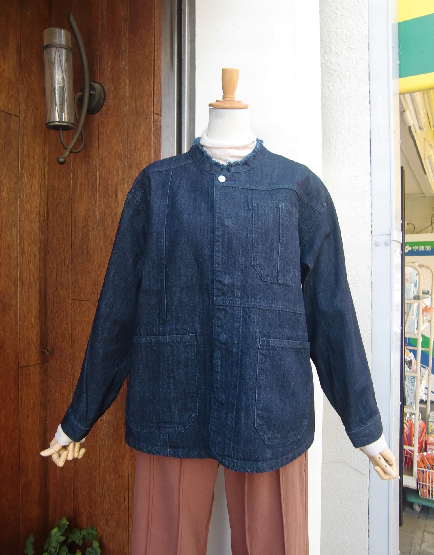 KELEN ：フリンジデザインデニムジャケット”GABI” | Blanco