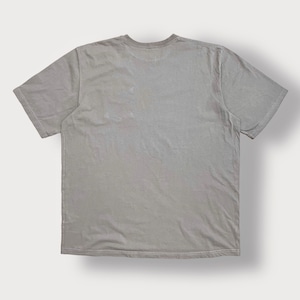 【Carhartt】2XL ビッグシルエット ワンポイント ポケットTシャツ ポケT カーハート ベージュ 半袖 夏物 US古着