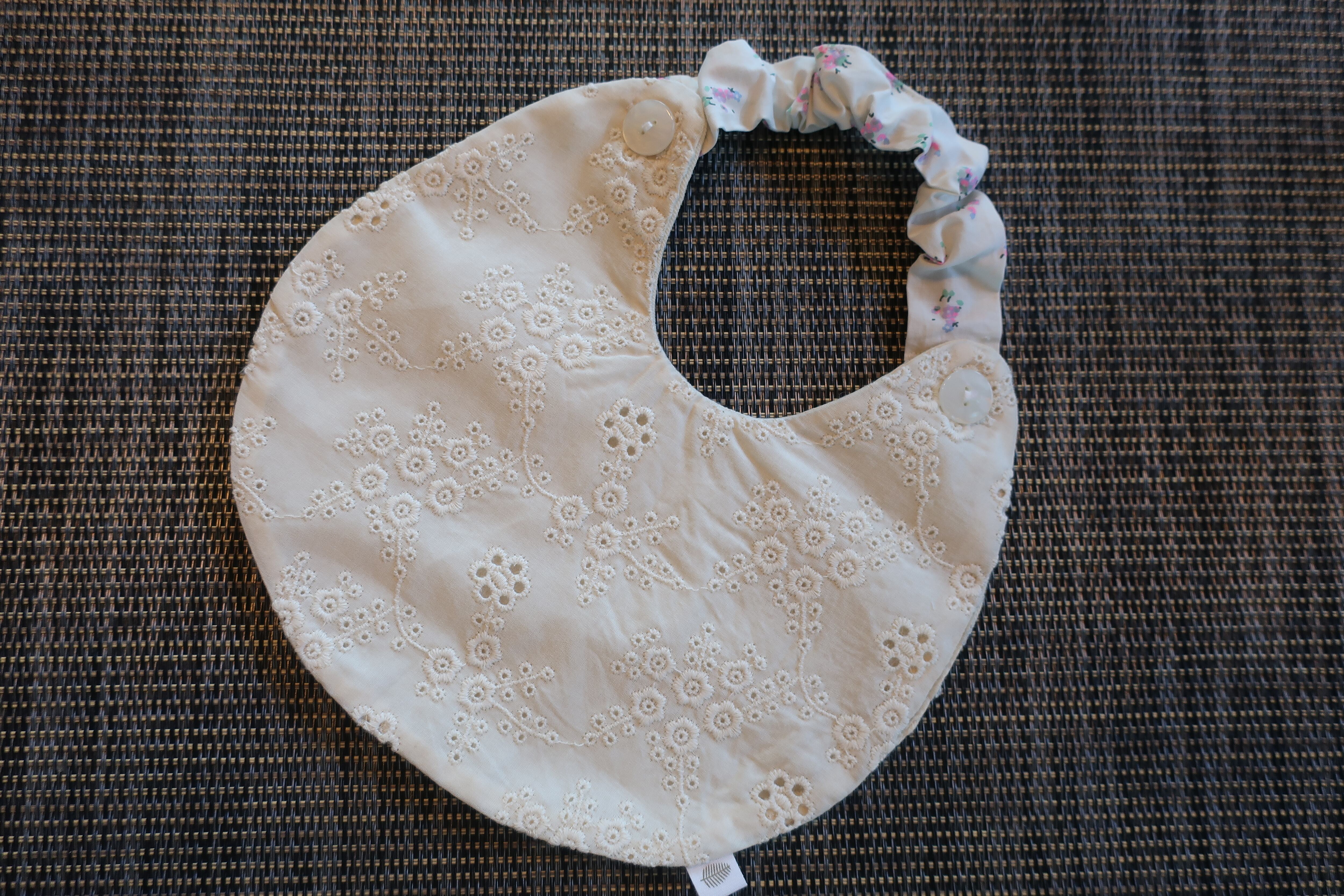 *即納*コットン花柄レーススタイ(022)