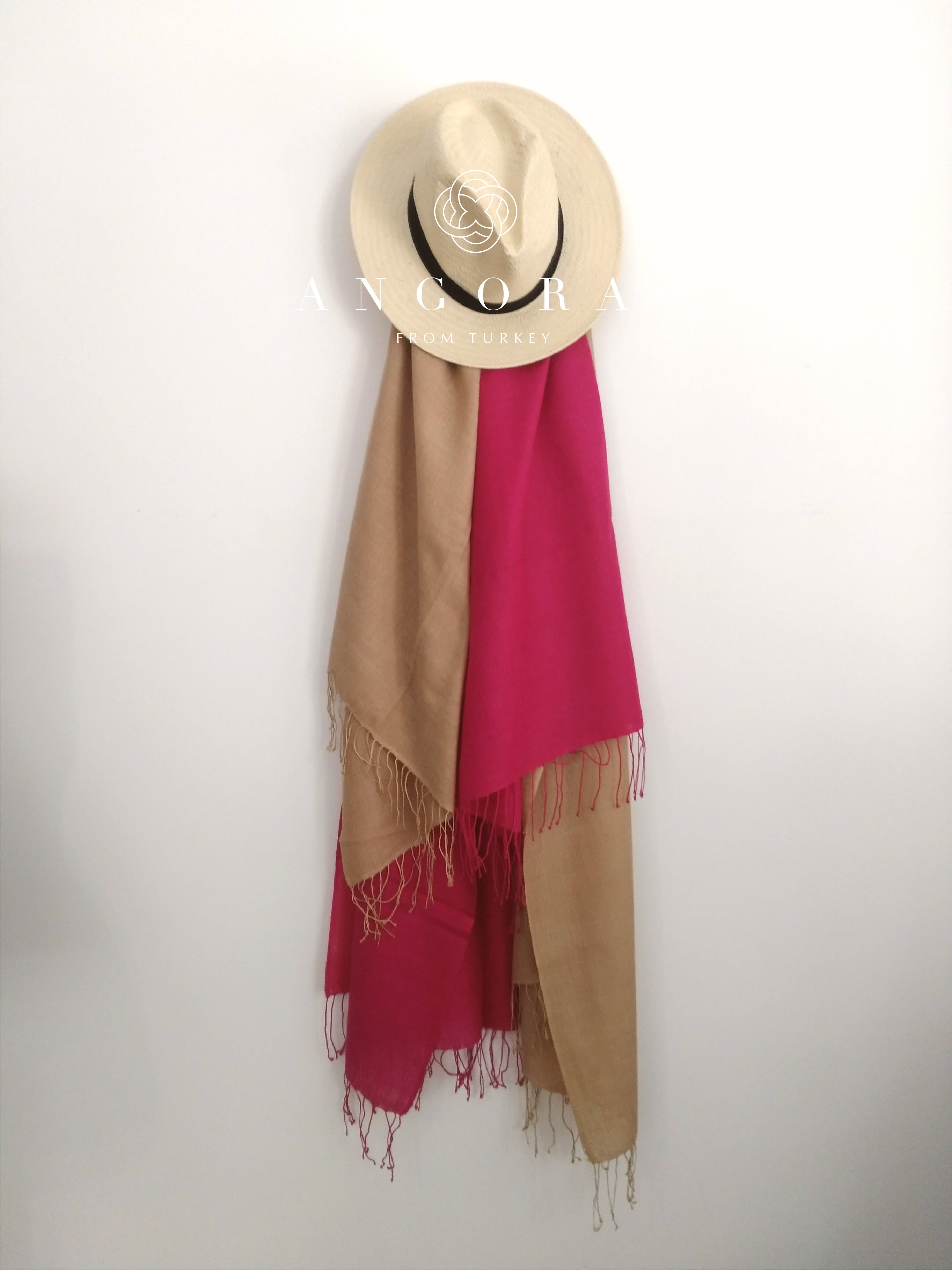 ANGORA 100% Shawl アンゴラ100% 大判ショール | masumi