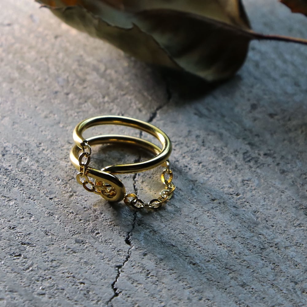 h'eres オニキス オーバル リング 21号 h'eres オニキスリング 21号