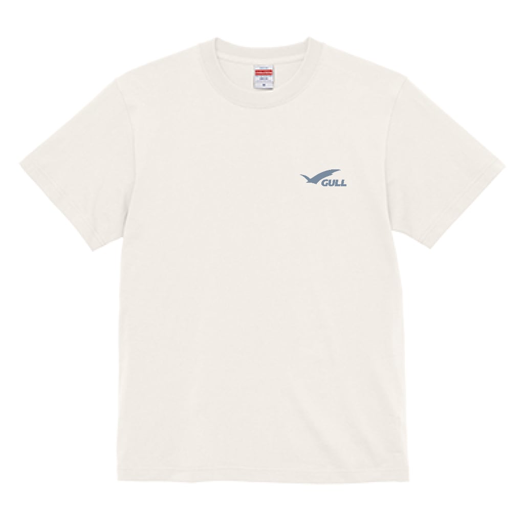 【OnlineStore限定】Fin Artist YURIE × GULL コラボTシャツ　″ シェルブルー ”