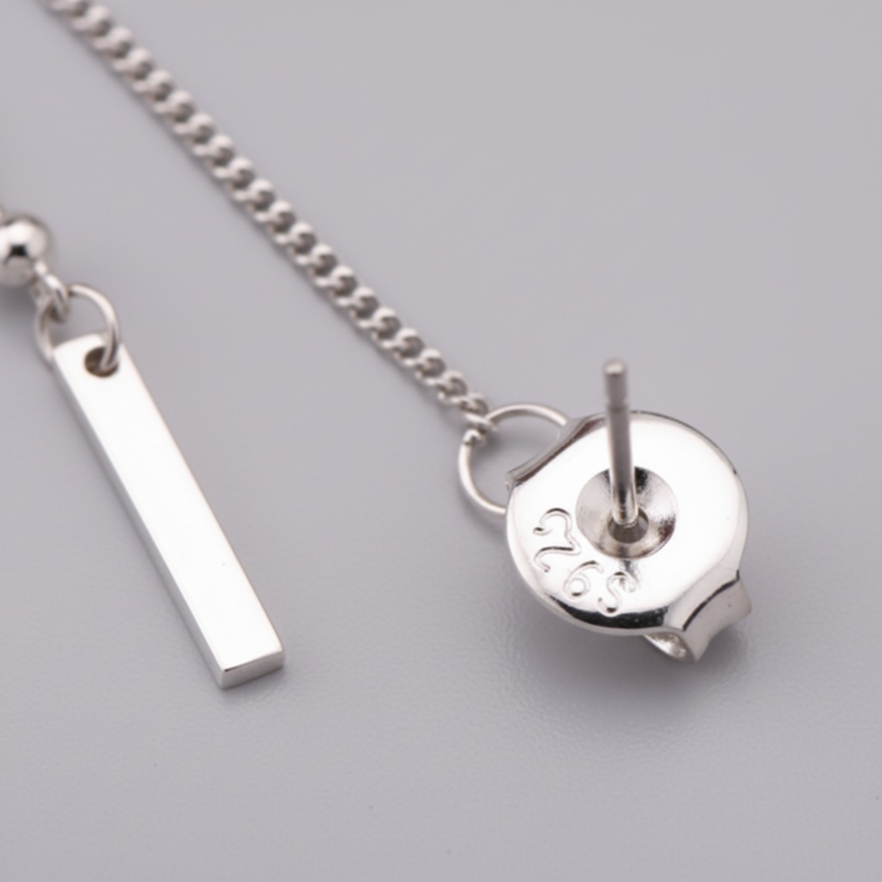 チェーン ドロップ ピアス 26054・画像7