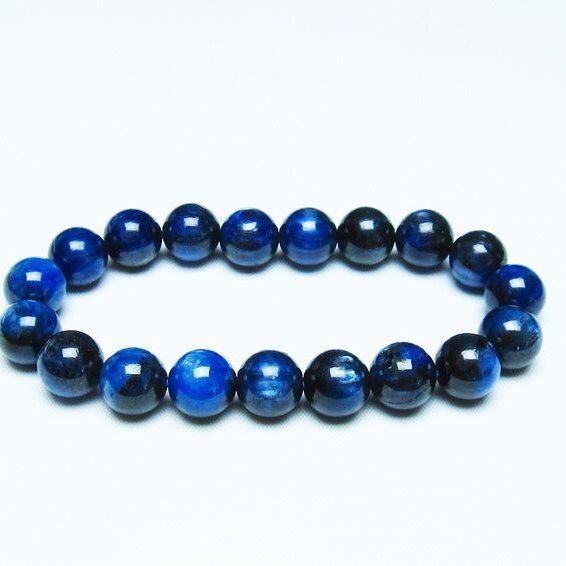 カイヤナイト ブレスレット 11mm 一点物 メール便可 [M便 1/10] 111-48033