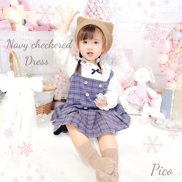 【即納販売♡数量限定】size100/110× デイブベラ♡お嬢様風ワンピース