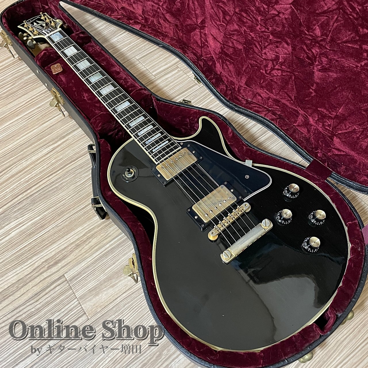 USED 2004 Gibson Custom Shop Custom Collection 1968 Les Paul Custom Ebony