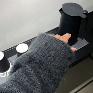 シンプルラウンドネックニット　MT0080360