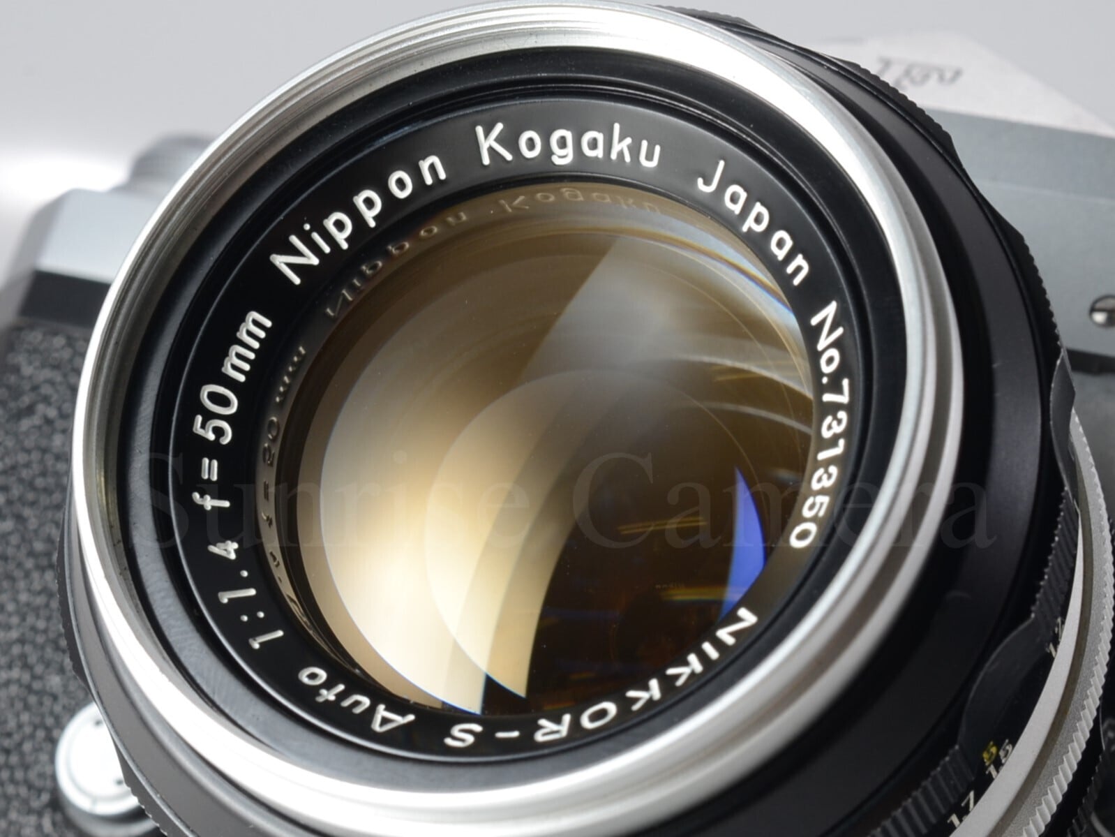 中古】Nikon F アイレベル / 非Ai Nikkor S Auto 50mm F1.4 整備済