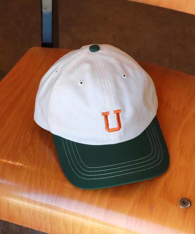 UNIVERSAL PRODUCTS. / 253-60907  6P LOGO CAP (GREEN MIX)