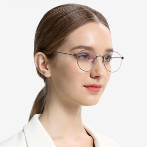 Screwless Titanium Soft Round Glasses  -round- / スクリューレス チタン ソフト ラウンド メガネ -ラウンド-
