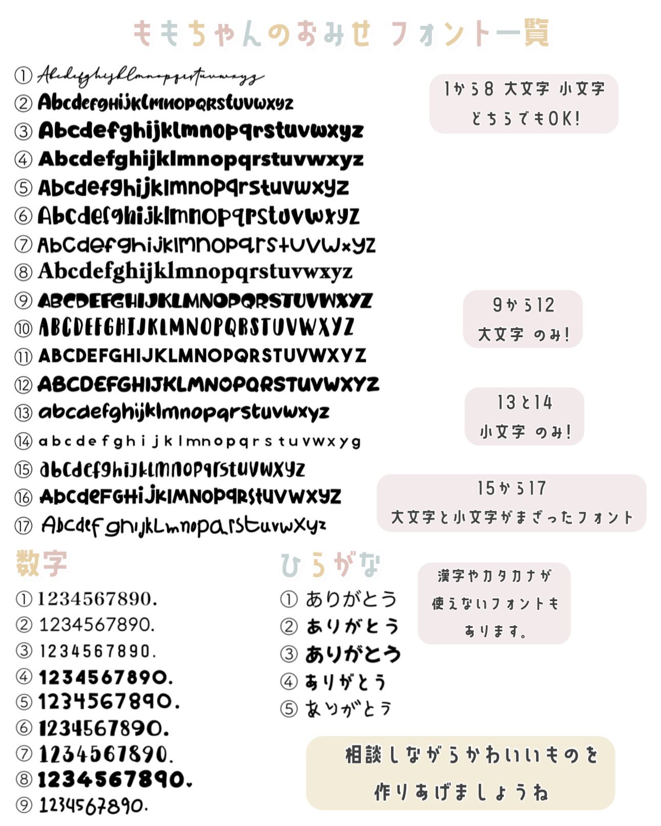 成長時計(虹) | Momochan no omise