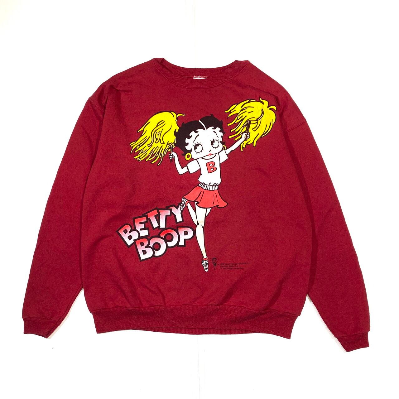 ベティちゃん　BETTY BOOP 　トレーナー　USA製　90s