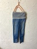 kids 130㎝　lace denim