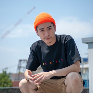 MULTI COLOR LOGO T-SH #BLACK