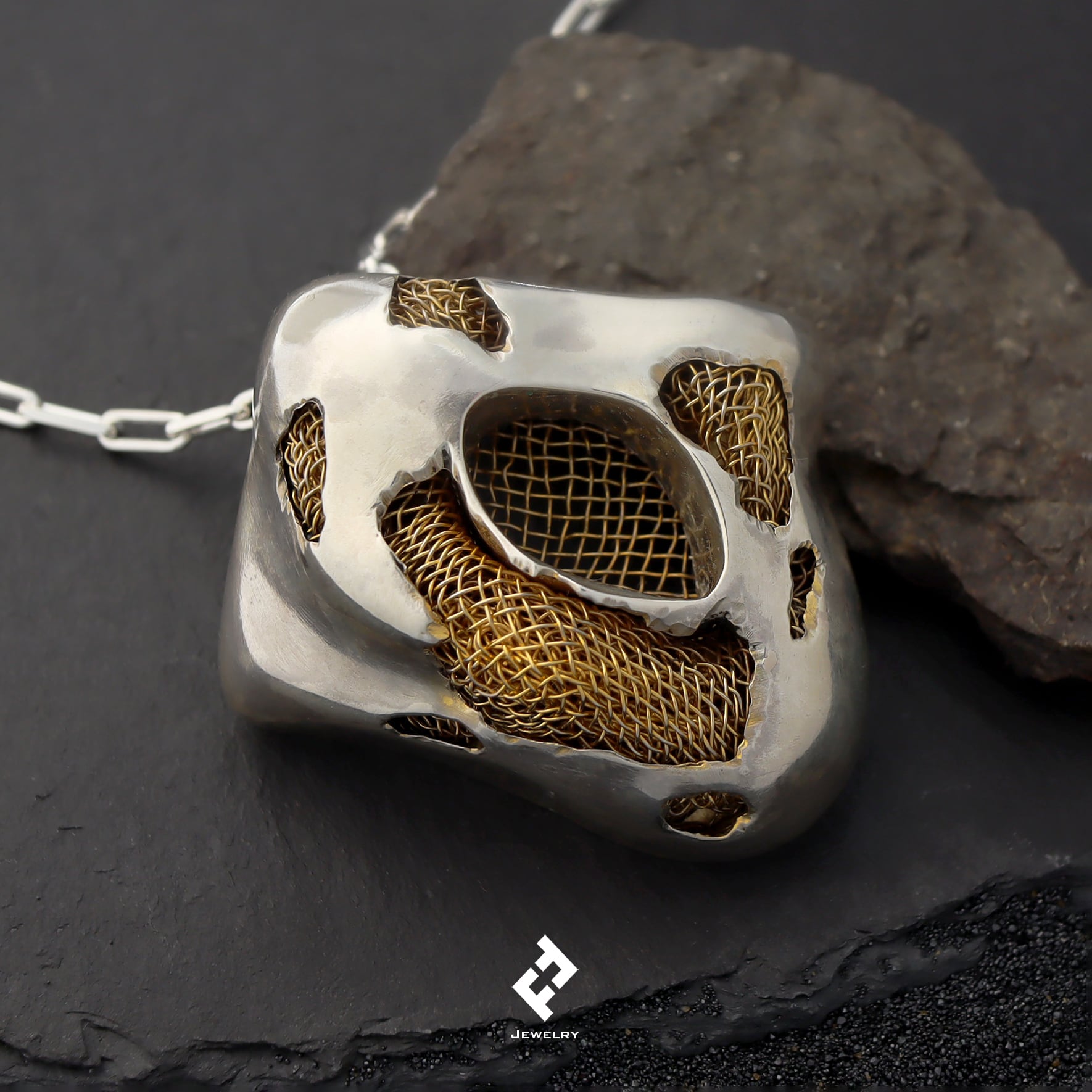 バンブーネックレス シルバー925 長さ53cm程 bamboo・バーチェーンネックレス (silver) | FELIPE FONSECA jewelry