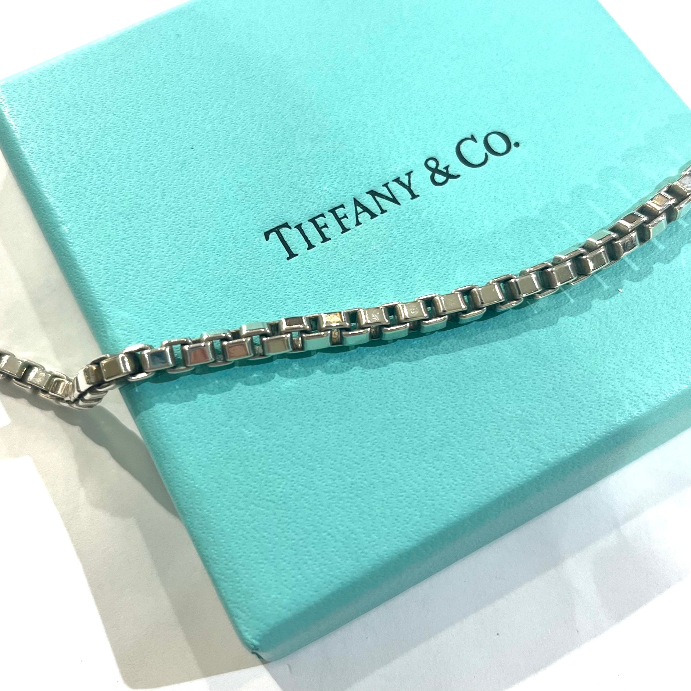 名品【TIFFANY&CO. 】2158 ティファニー名作ベネチアンチェーン