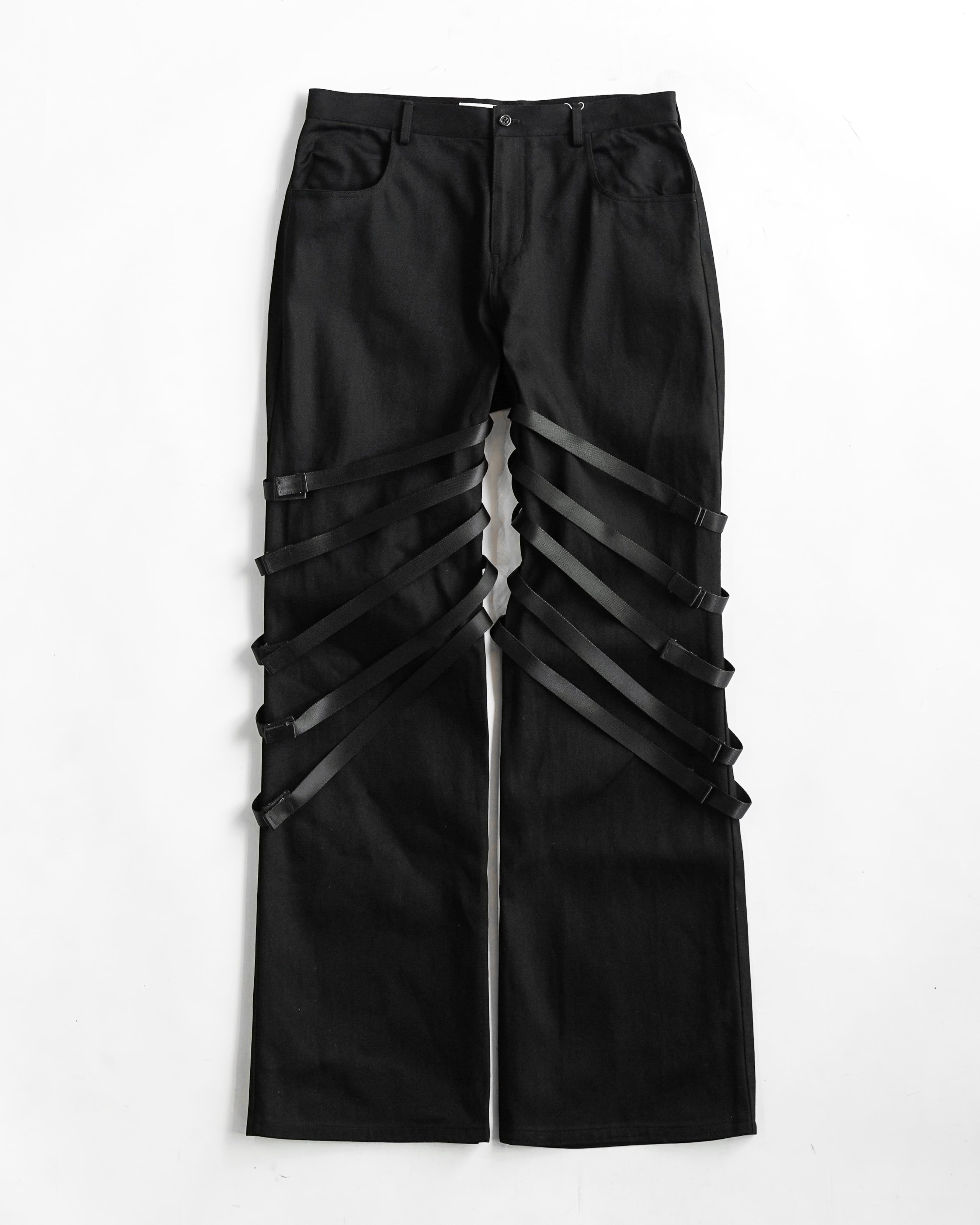 NEW OLD AW25 RIB STRAIGHT TROUSERS | hypeofficial