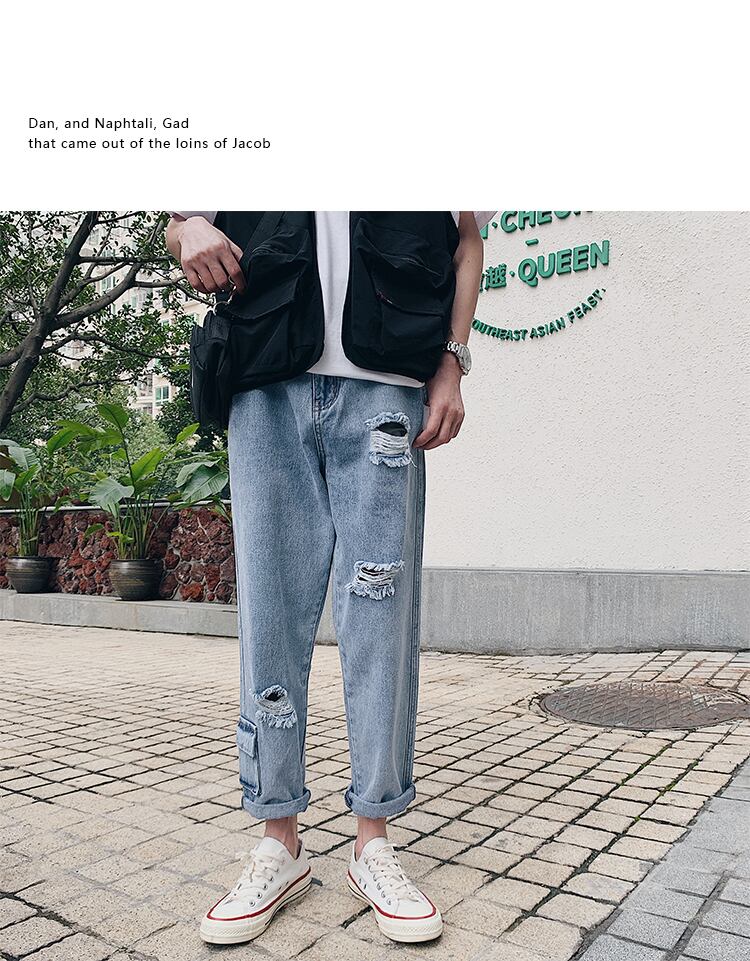 全2色 デニム パンツ ストレート カジュアル 無地 おしゃれ