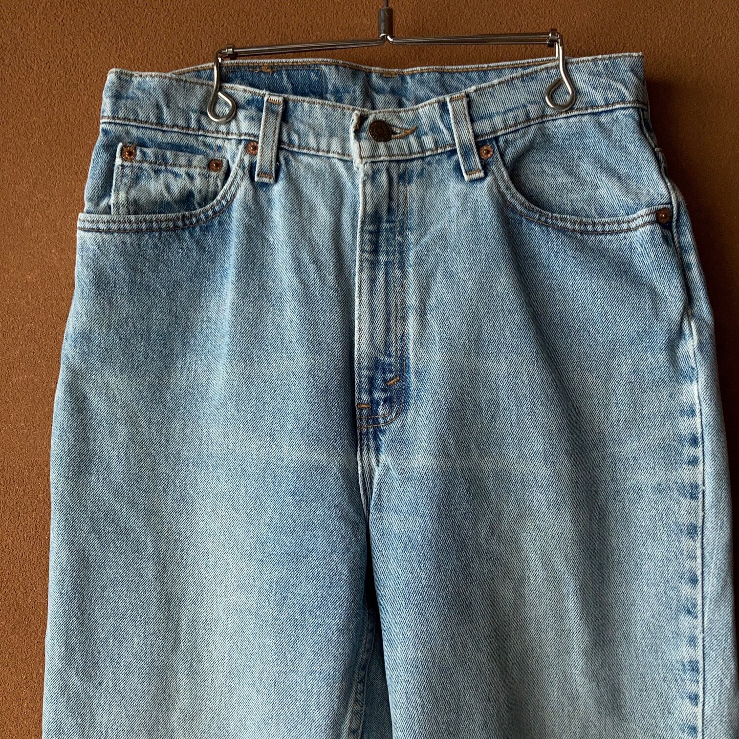 90's Levi's 512 テーパード色落ちデニムパンツ W31 L28(実寸 ...