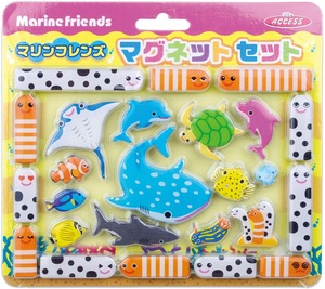 【数量限り】ザ・アクセス マグネット マリンフレンズ 磁石付き 水族館