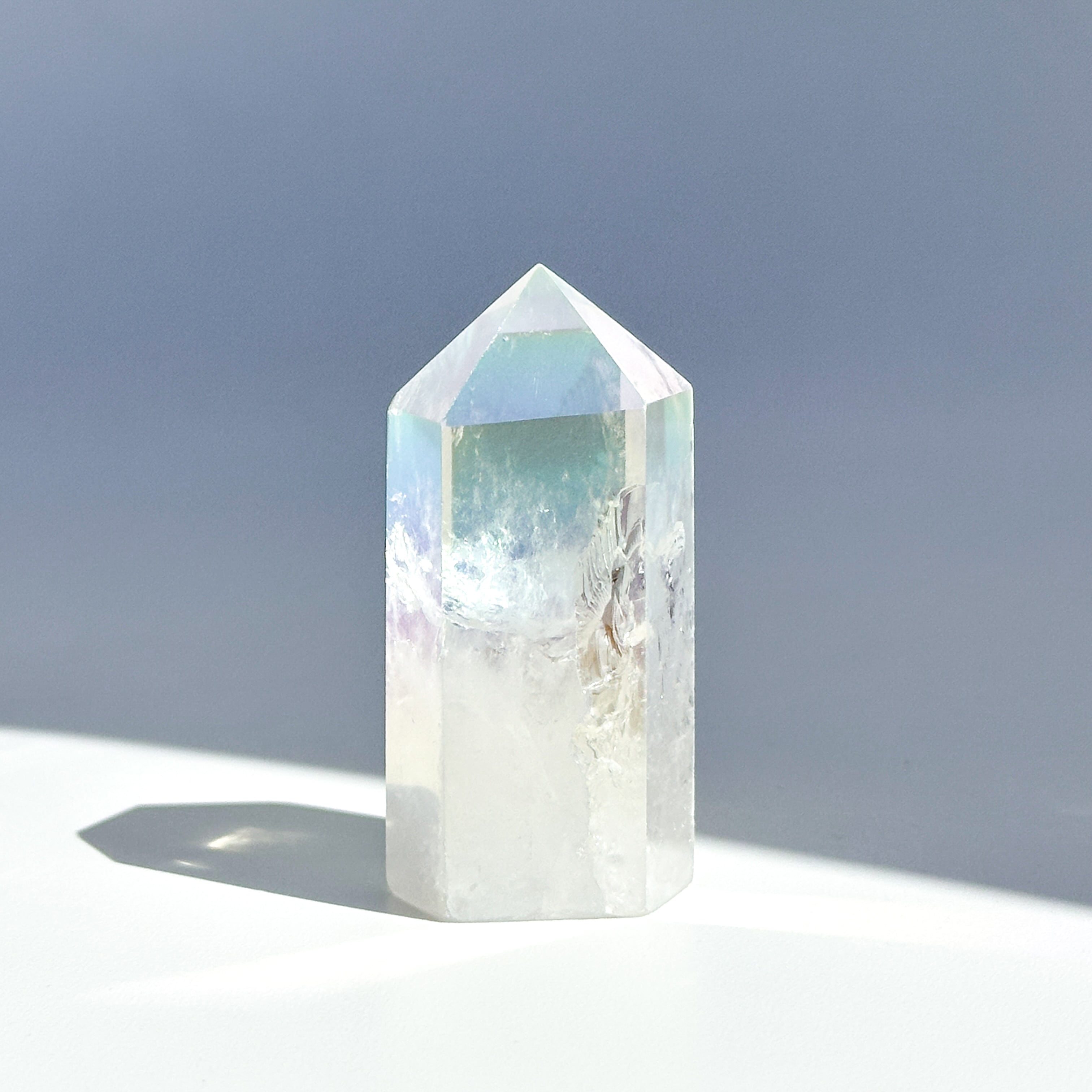 エンジェルオーラクォーツ タワー13◇ Angel Aura Quartz ◇天然石・鉱物・パワーストーン・インテリア