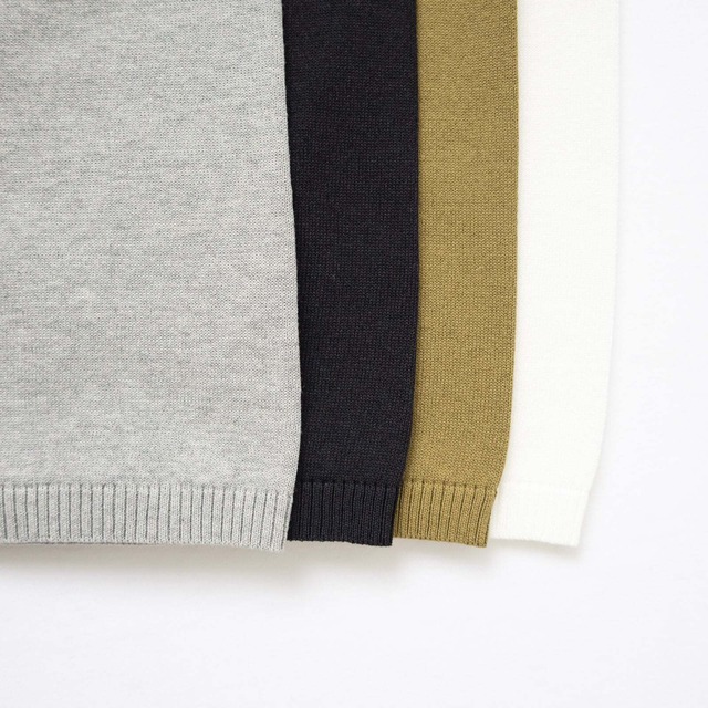 リネン RINEN 綿ナイロン天竺編み 半袖ラグランヘンリーネック(R19582)全4色