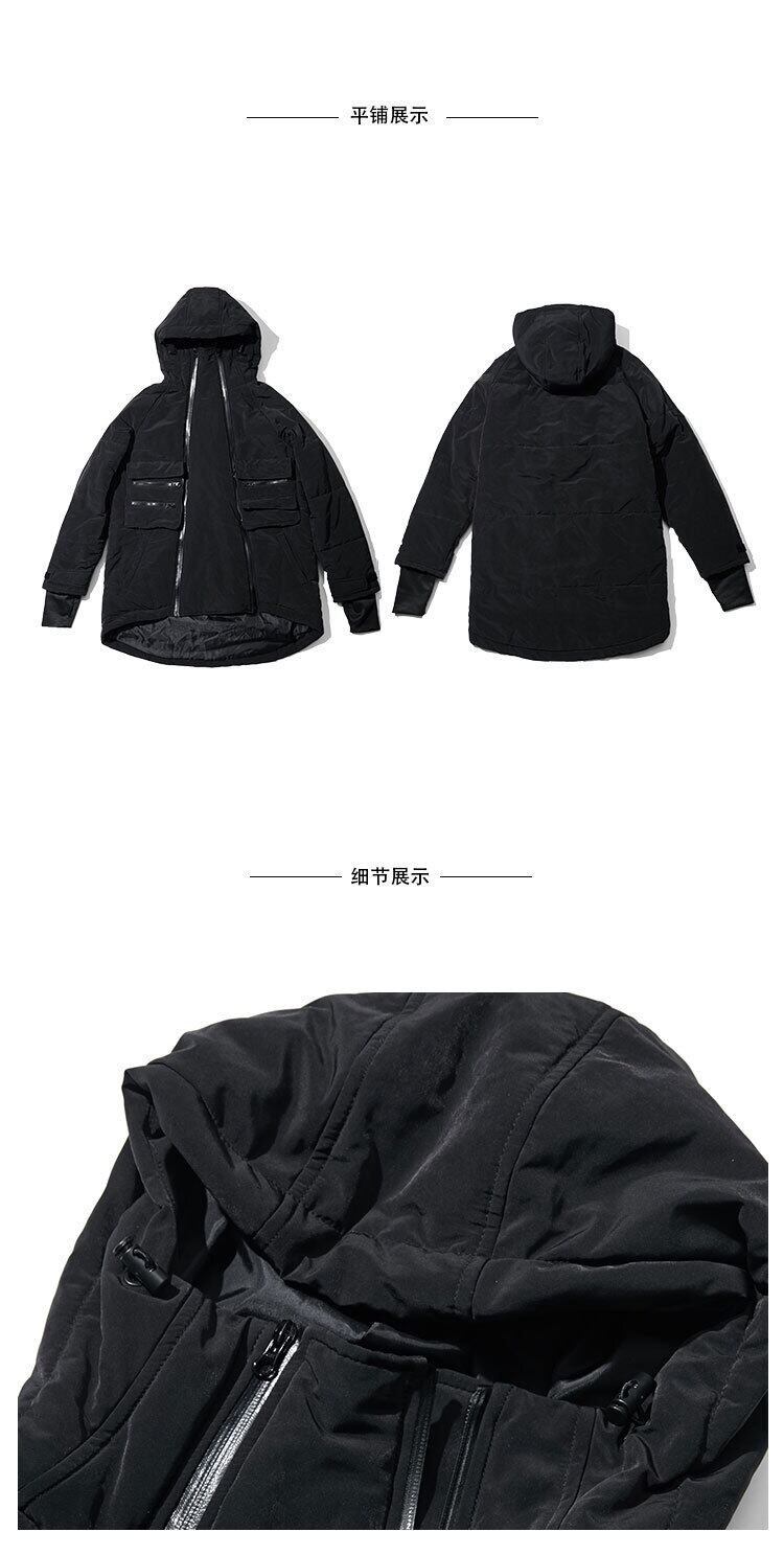 PUPIL TRAVEL 20AW ミドル丈パデットパーカー | テックウェア PUPIL TRAVEL 20AW ミドル丈パデットパーカー | テックウェア