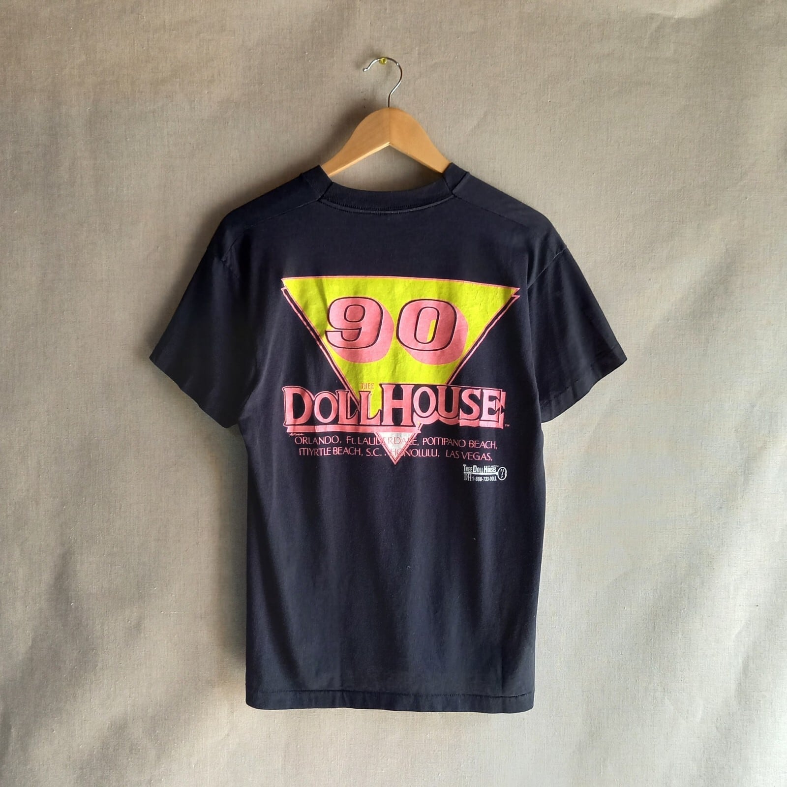 90s doll real clothes inc tee L black