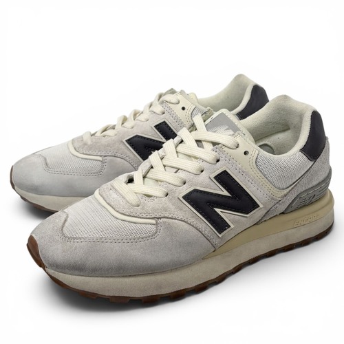 【NEW BALANCE】U574LGAN スニーカー シューズ 靴 メンズ 26cm Gray/灰 スエード ヌバック ニューバランス レガシー ガムソール