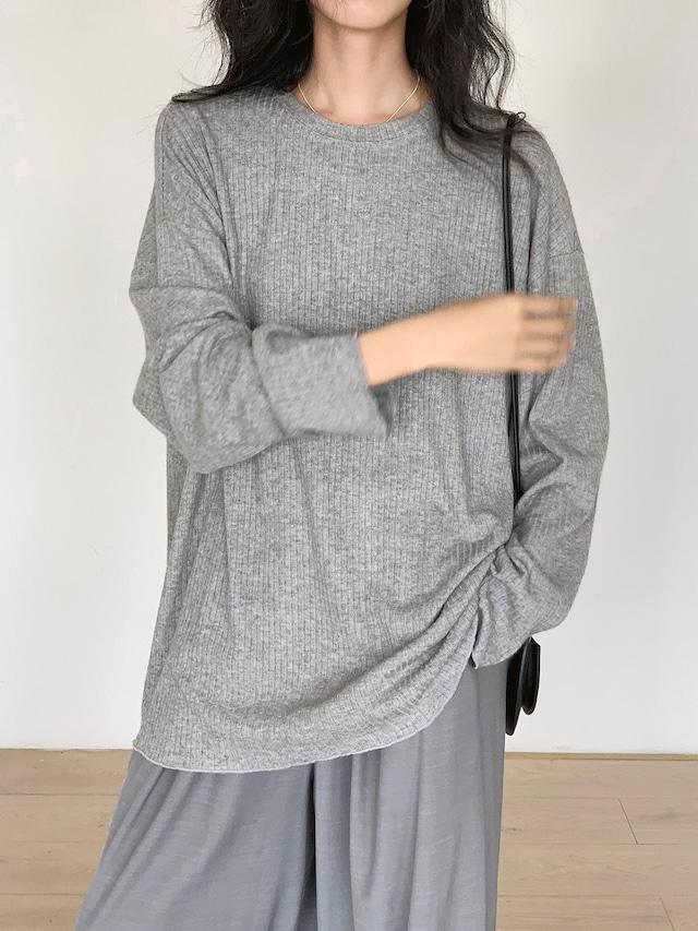 Drape lib tops（ドレープリブトップス）c-540