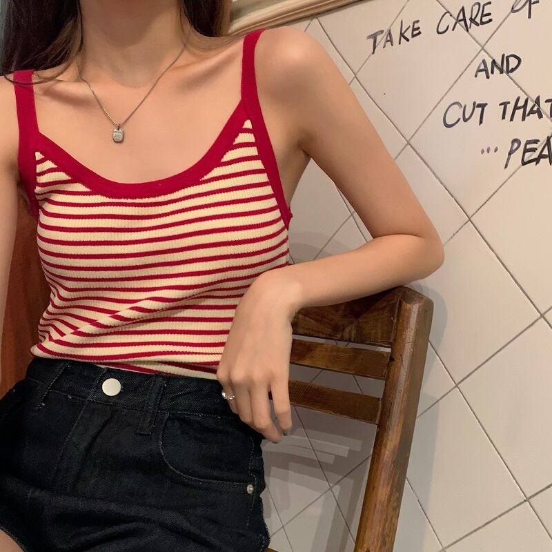 サマーレッドストライプ 夏物 YY-ファッション26924364824