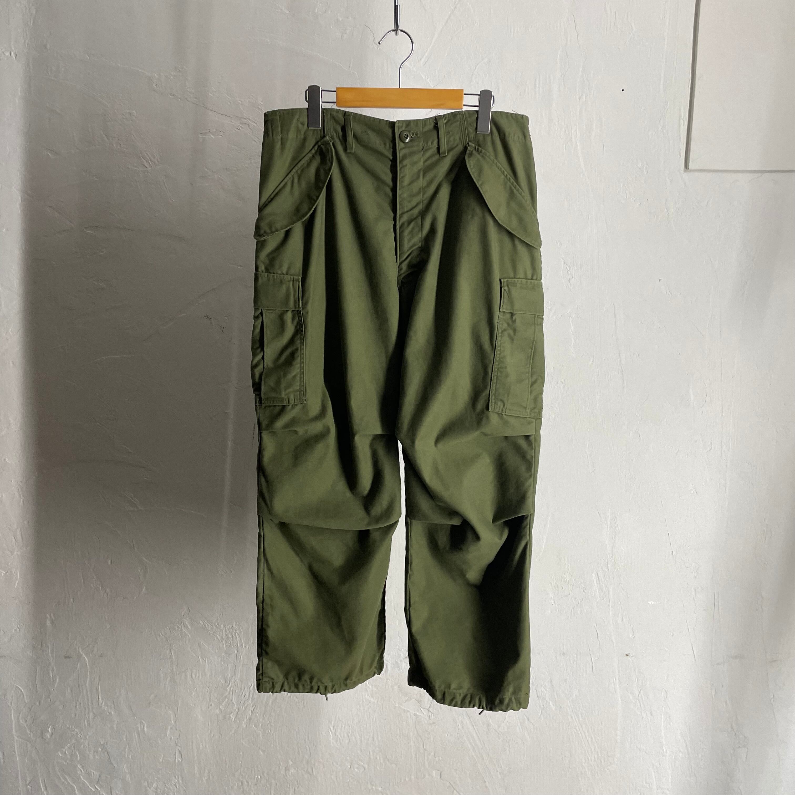 70s (1976) US ARMY "M-65" Cargo Pants "medium-short"