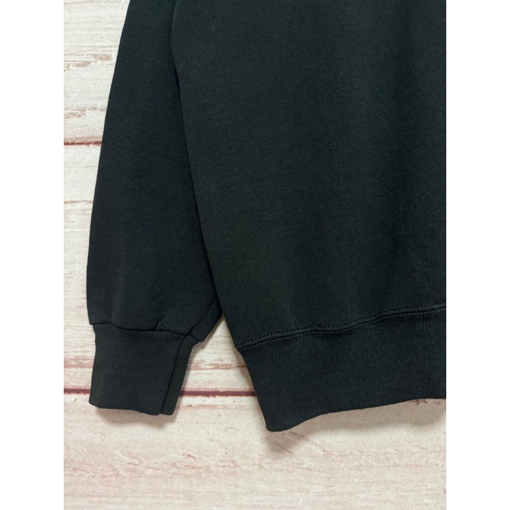 90s XL Lee vtg ブラック スウェット カーディガン ラッセル 黒