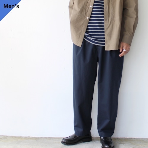 FANTASTICDAYS  コットンシルクタックイージートラウザー POT-M-223-01 （Navy）