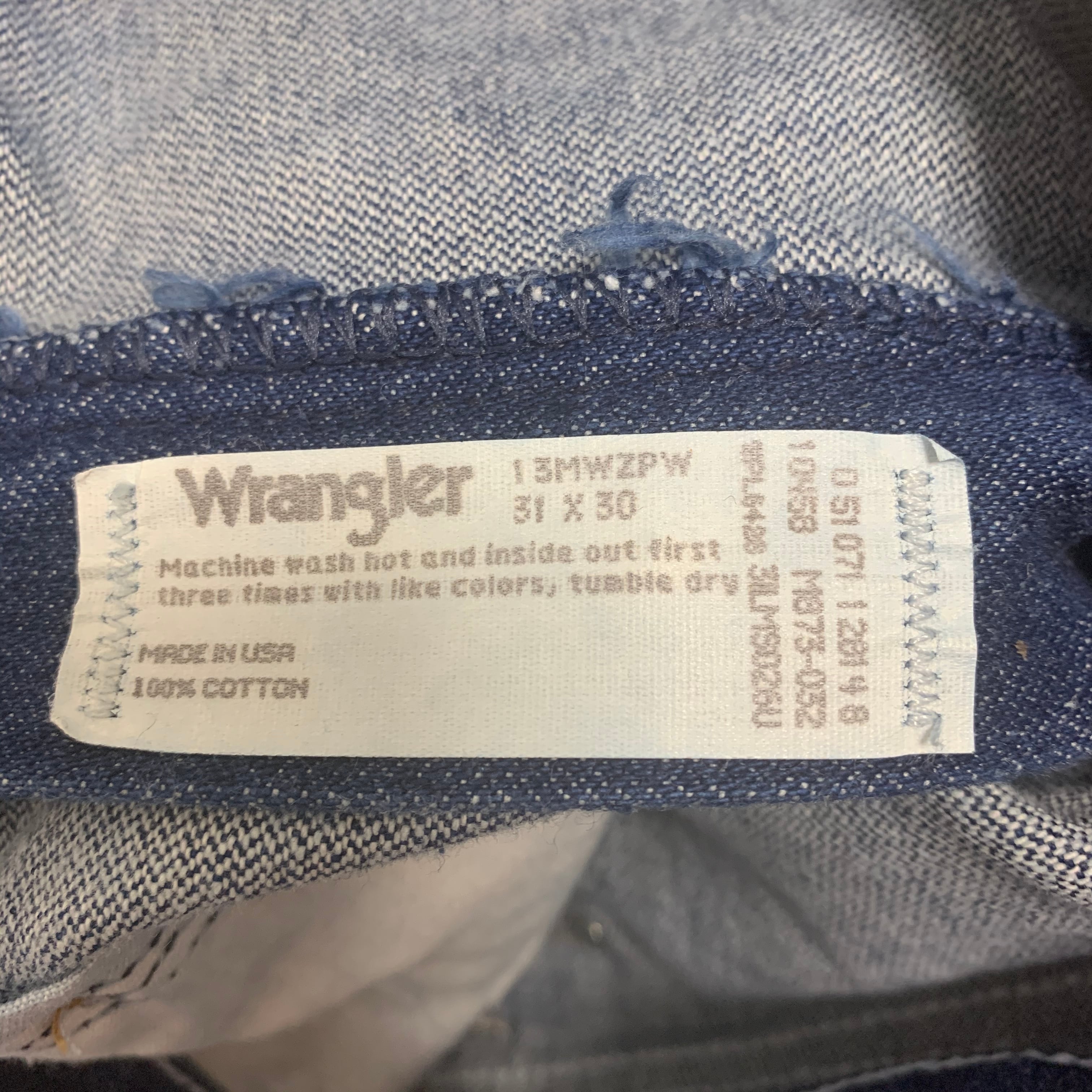 Dead Stock Vintage Wrangler 13MWZ W31 Made In USA | CORNER powered by BASE