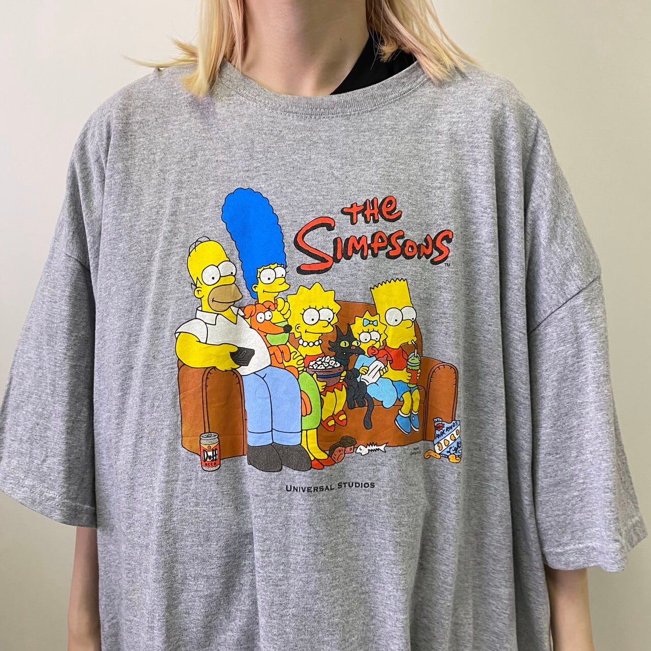 ビッグサイズ The Simpsons シンプソンズ キャラクター Tシャツ メンズ ...