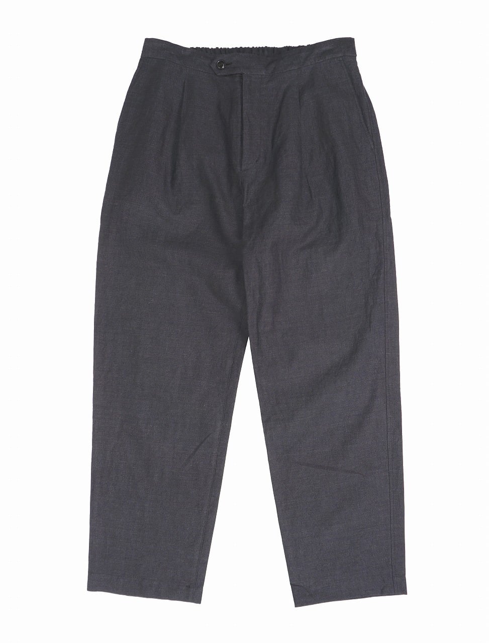 Linen Cotton Herringbone Trousers