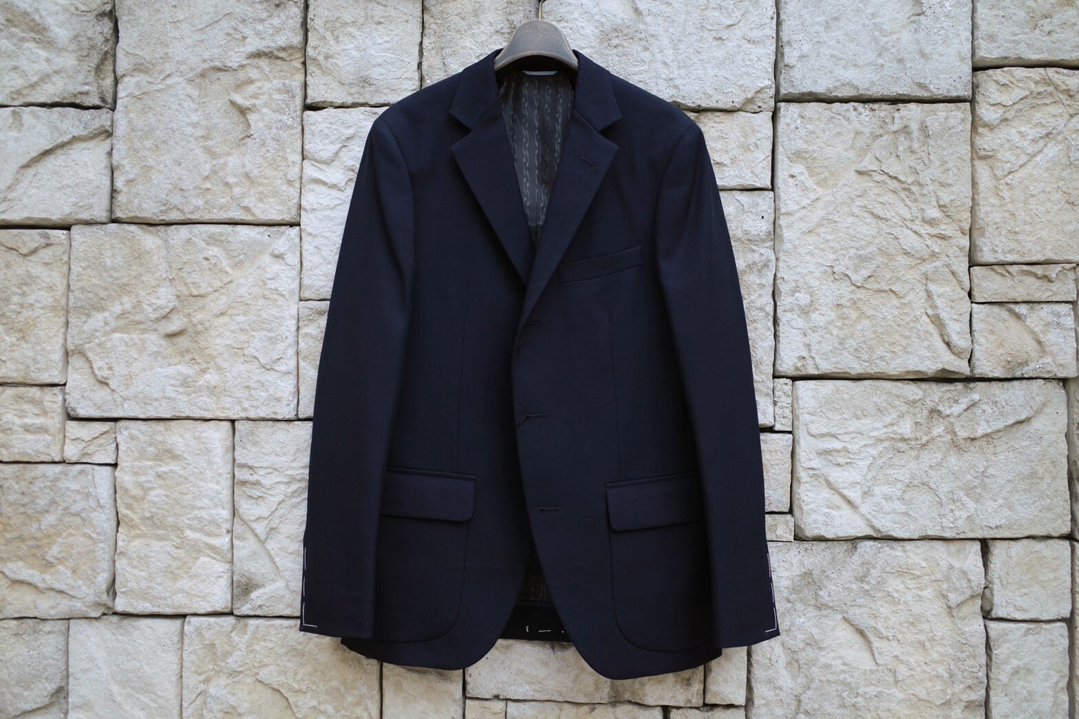 KENNETH FIELD(ケネスフィールド) / 60s SPORTS COAT -NAVY-