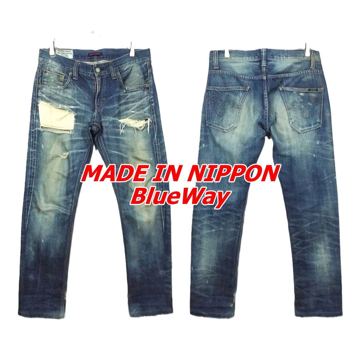 ブルーウェイ デニム ジーンズ パンツ 日本製 MADE IN JAPAN BLUE WAY 