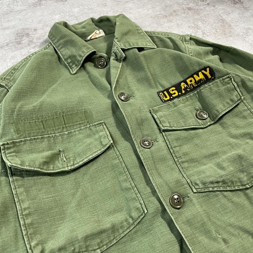 70s アメリカ軍 実物 OG107 ユーティリティシャツ 詳細写真16