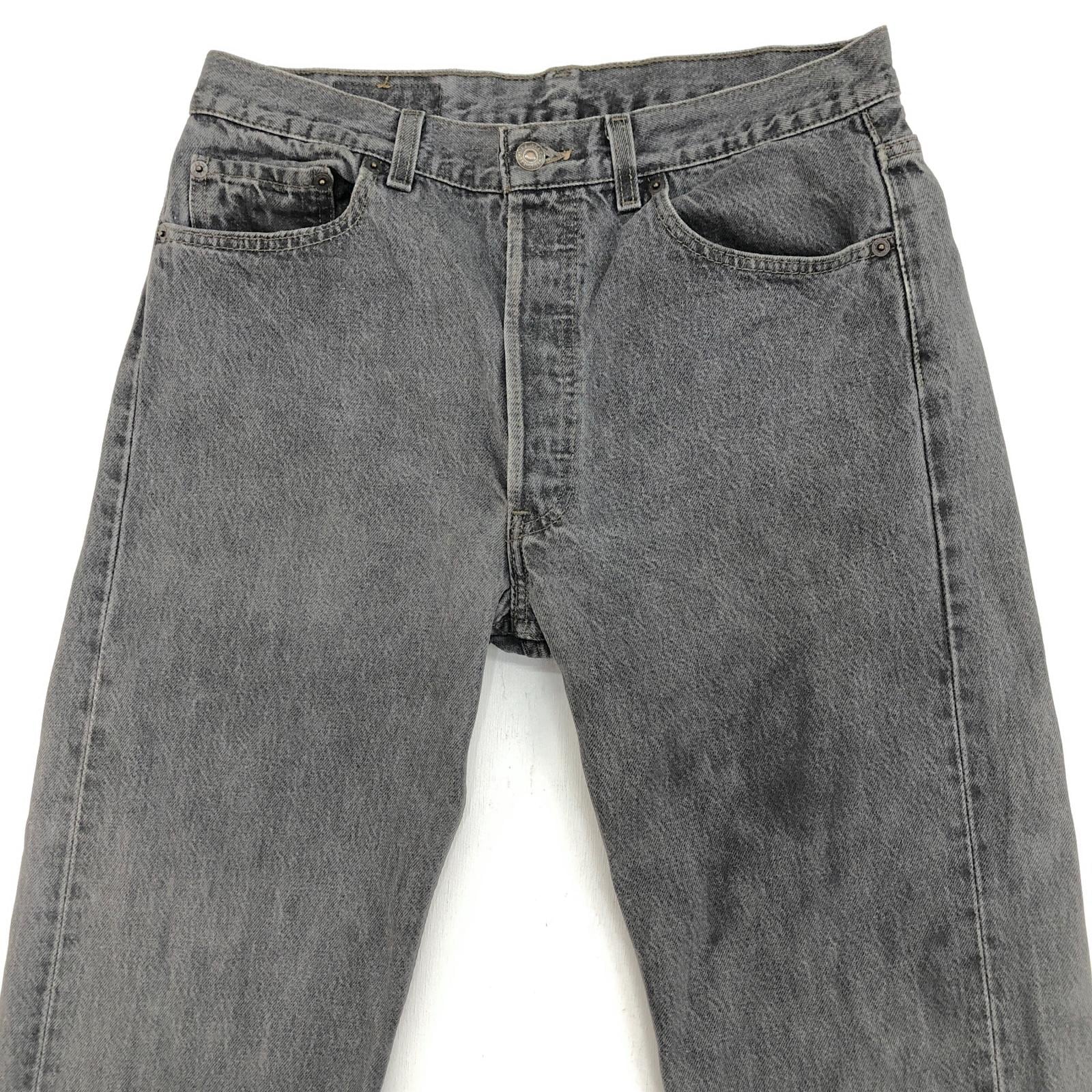 Levi's 501 USA製 501-0658 先染め　グレーフェード LEVI'S リーバイス 90年代 USA製 501- 0658 刻印 先染め グレー デニム