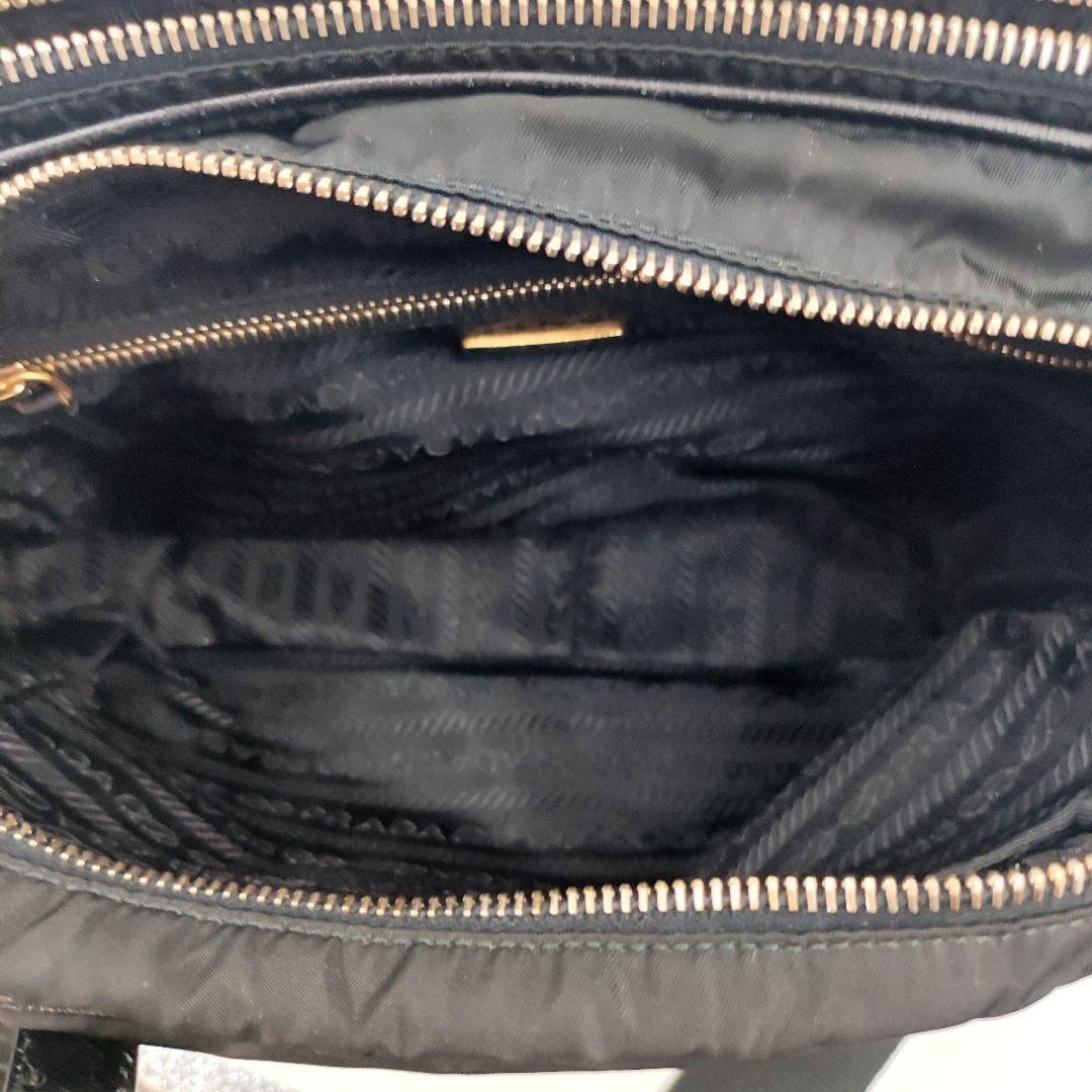 極美品□プラダ 1029 ゴールド金具 ショルダーバッグ カメラバッグ 