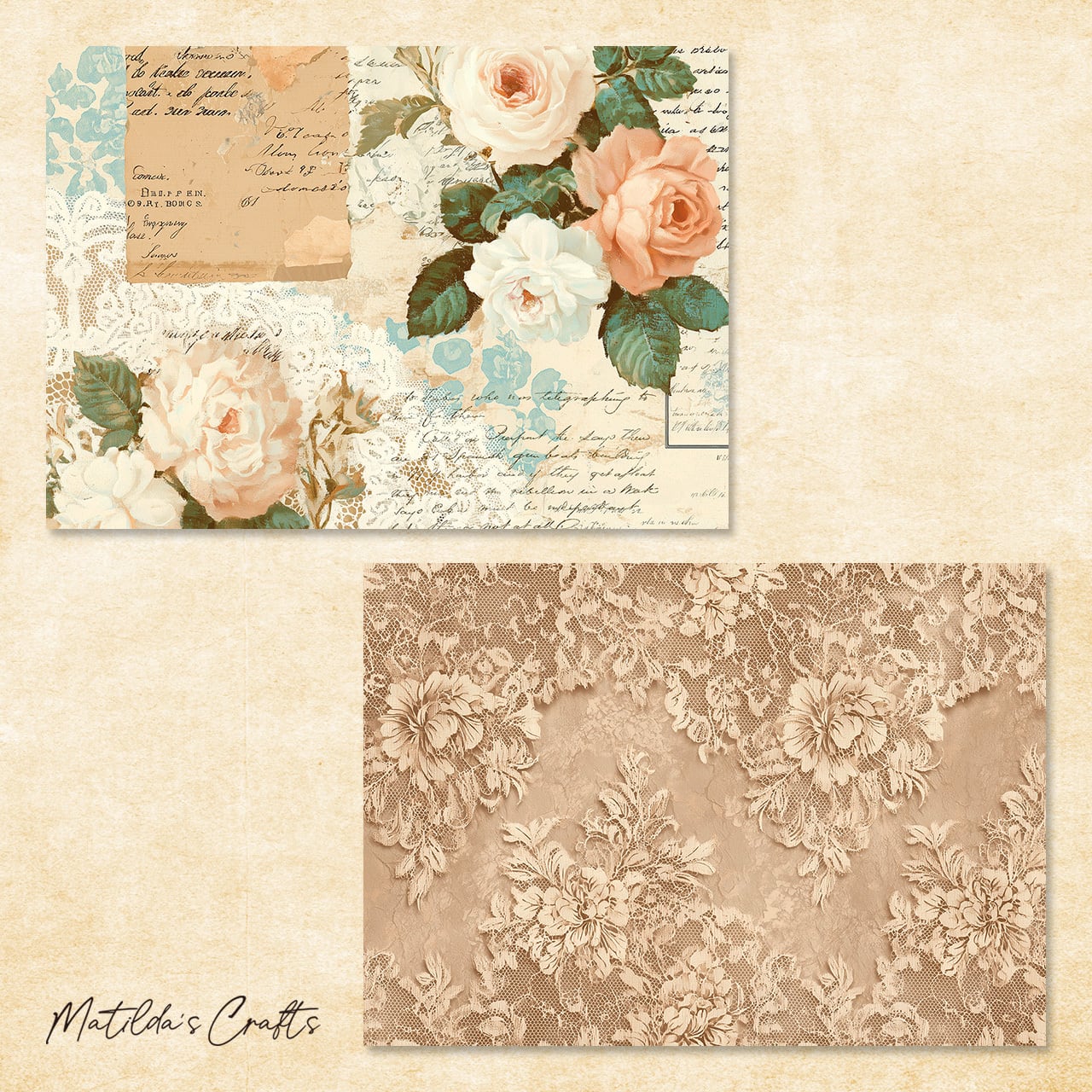 コラージュシート MA-0021 | Matilda's Crafts