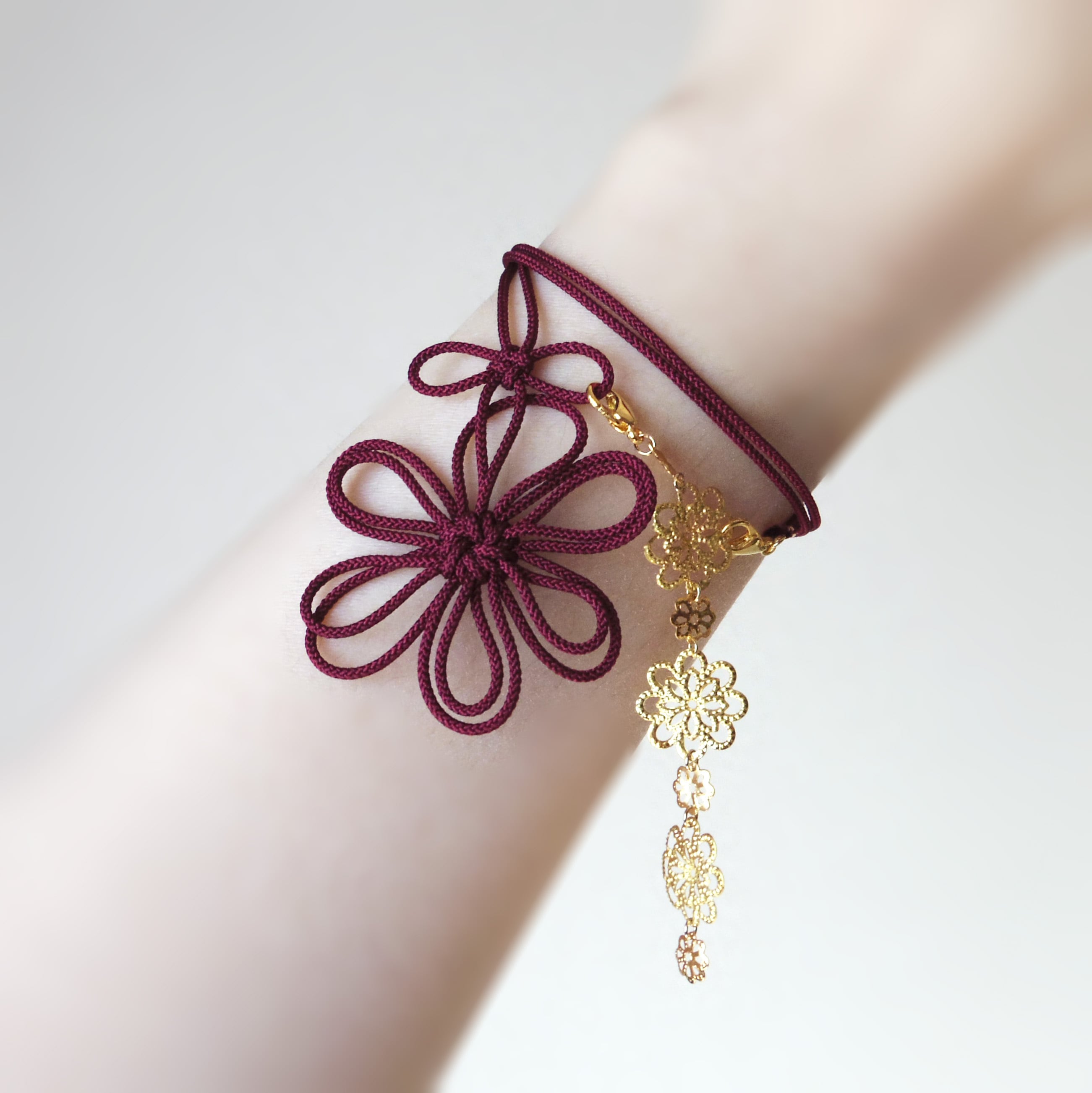 ブレスレット「花ふれて」 | nuta design