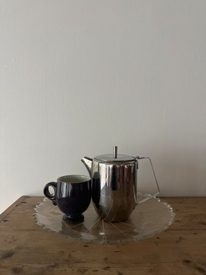 Vintage ステンレス製　tea pot coffee pot