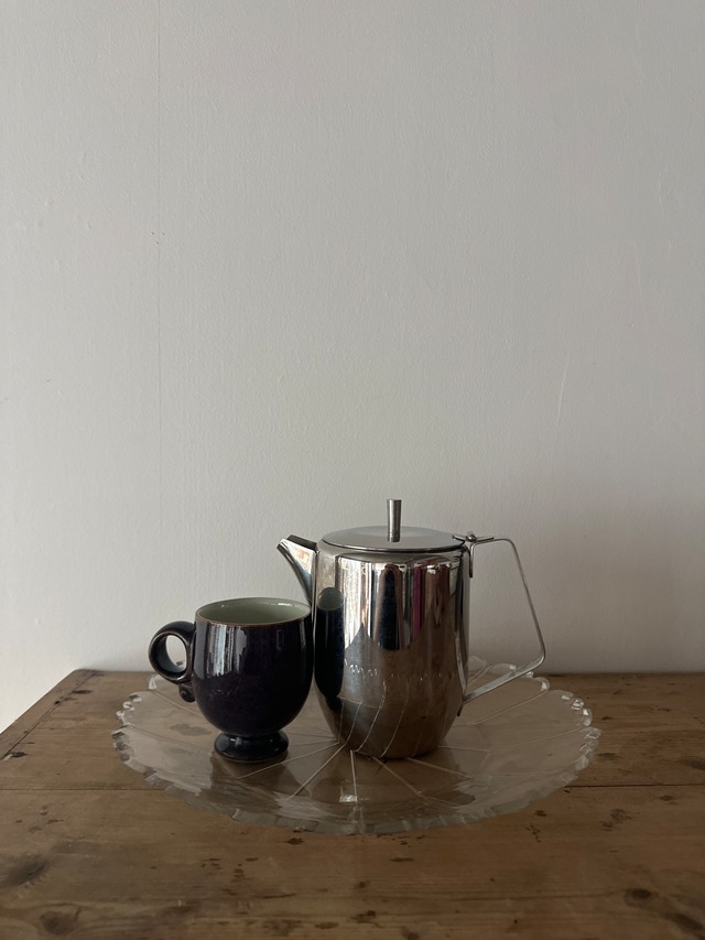Vintage ステンレス製　tea pot coffee pot