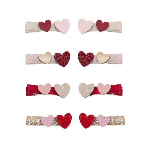 Teeny weeny heart salon hair clips_192054 14