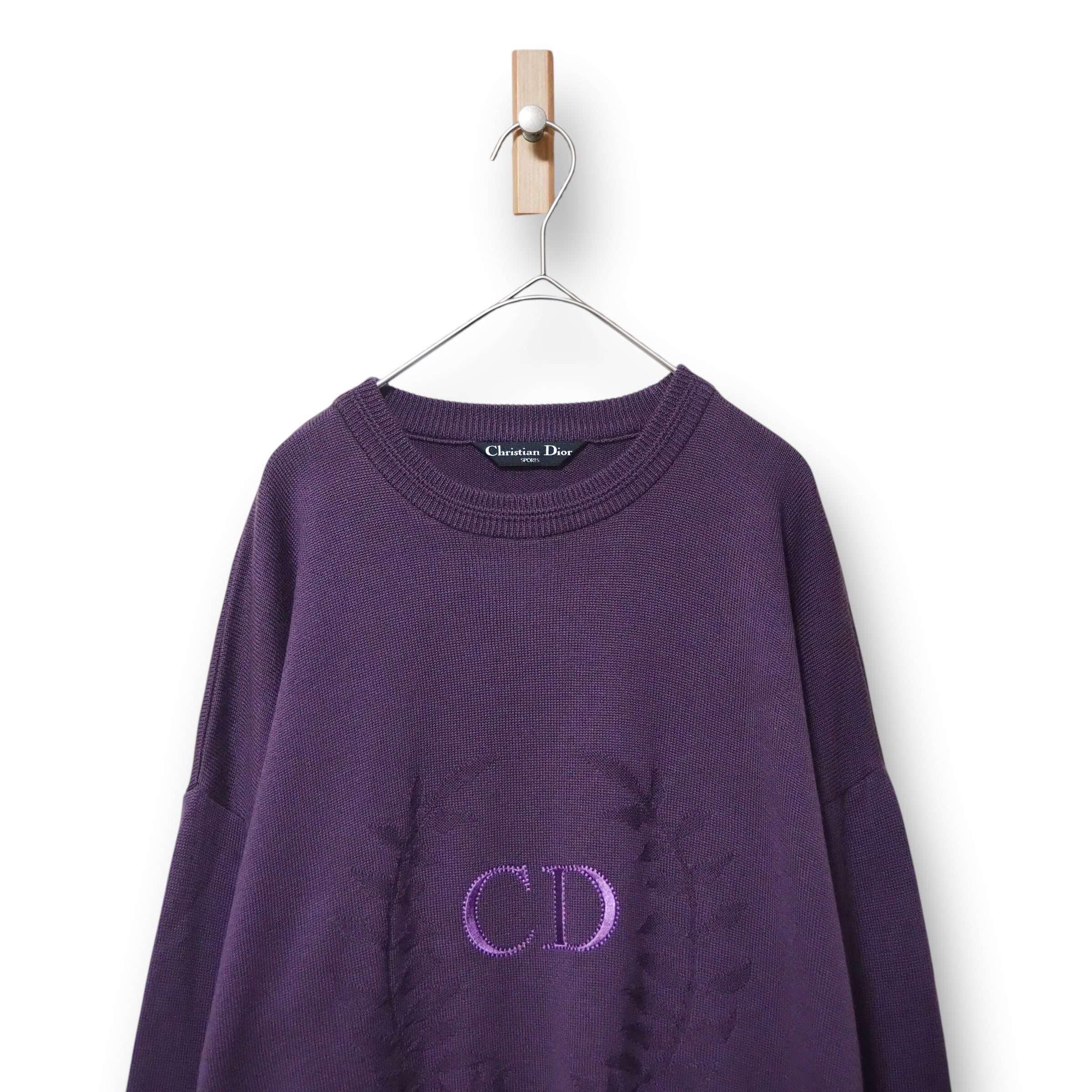 【CHRISTIAN DIOR】デザインニット|90s